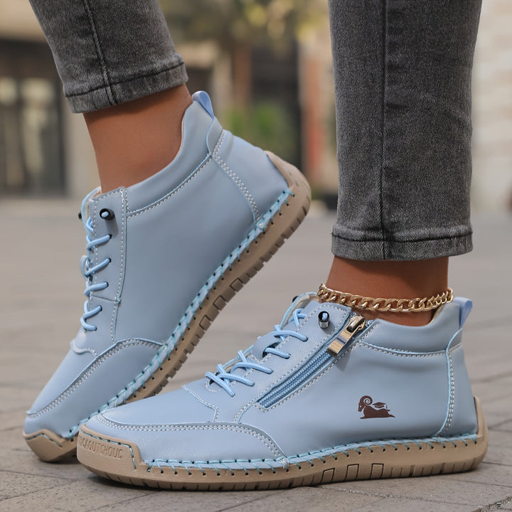 Mila – Baskets orthopédiques confortables + fermeture éclair