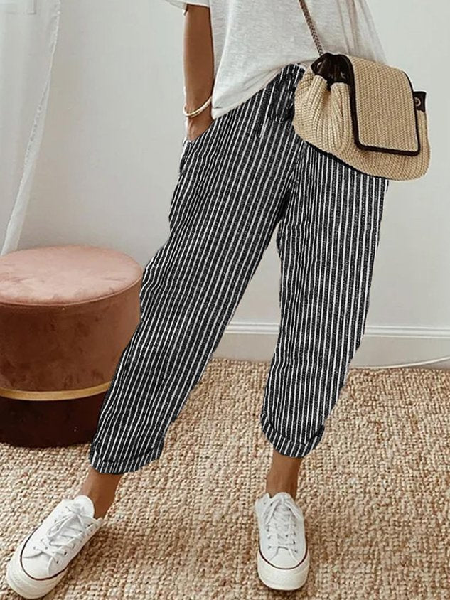 Pantalon Fluide Confort Élégant