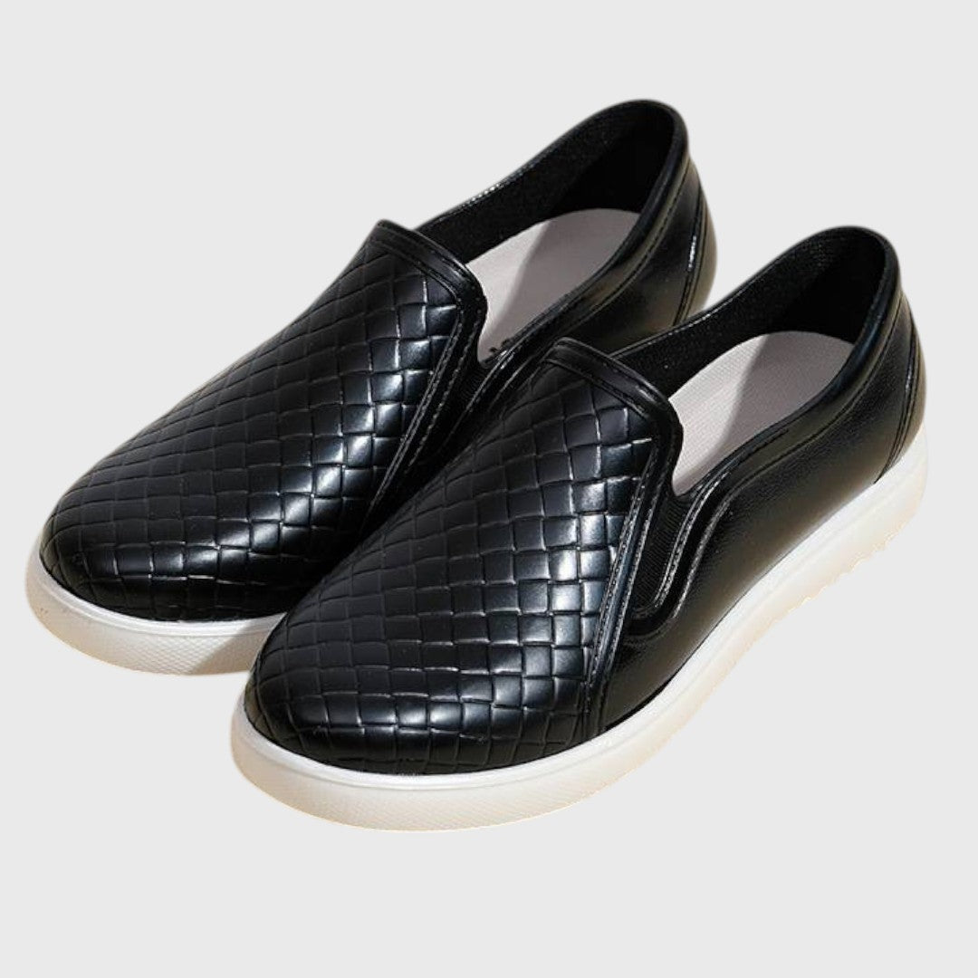Notburg - Baskets Noires sans Lacets