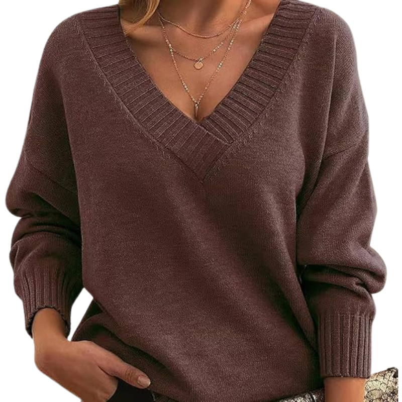 Muirghleann - Lightweight Vneck Sweater