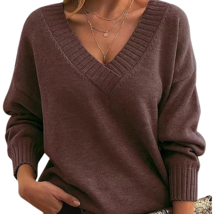 Muirghleann - Lightweight Vneck Sweater