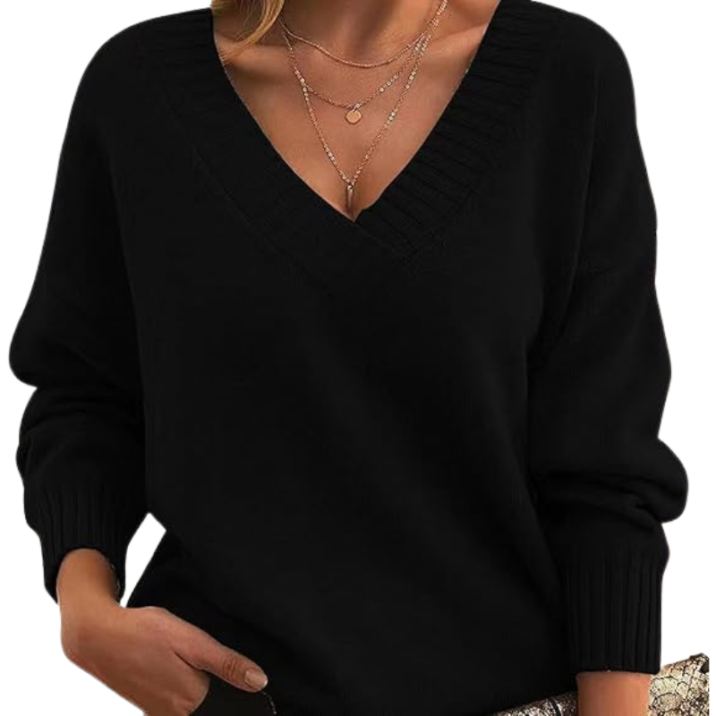 Muirghleann - Lightweight Vneck Sweater