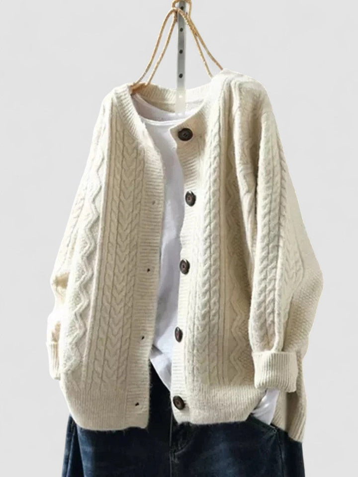 Lorença - Knitted Cable Cardigan