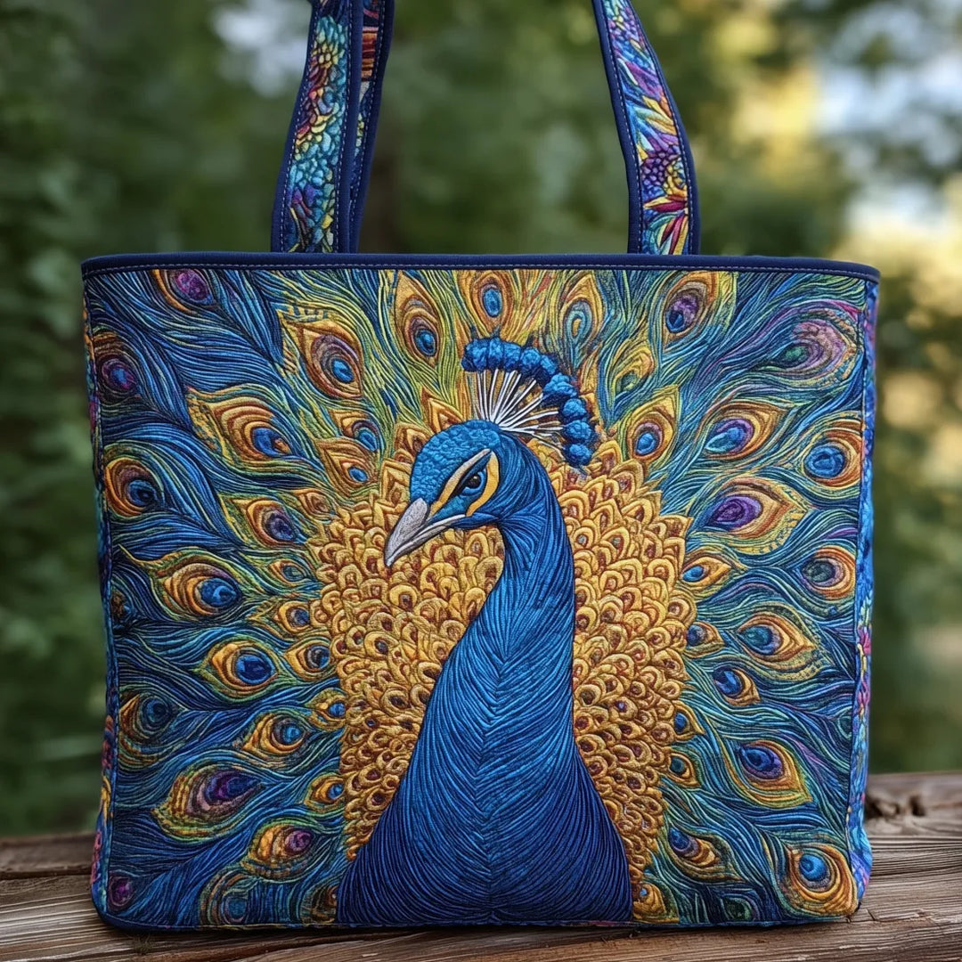 Peacock Fashion Tote Bag