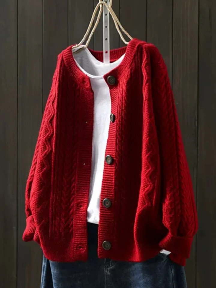 Lorença - Knitted Cable Cardigan
