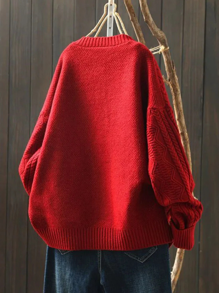 Lorença - Knitted Cable Cardigan