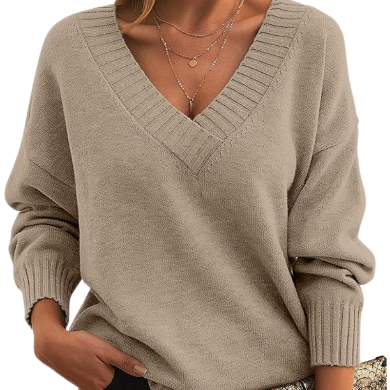 Muirghleann - Lightweight Vneck Sweater
