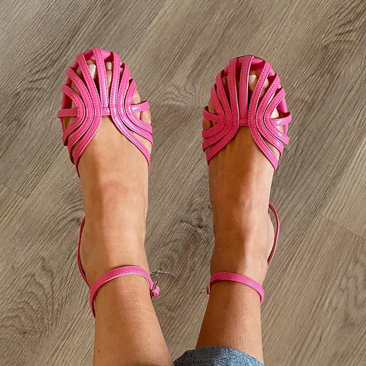 Clodagh - Gold Jewel Sandals