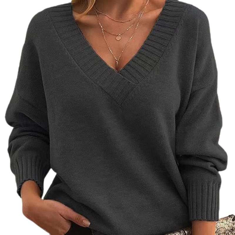 Muirghleann - Lightweight Vneck Sweater