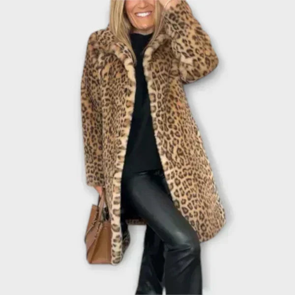 Jessica - Leopard Coat