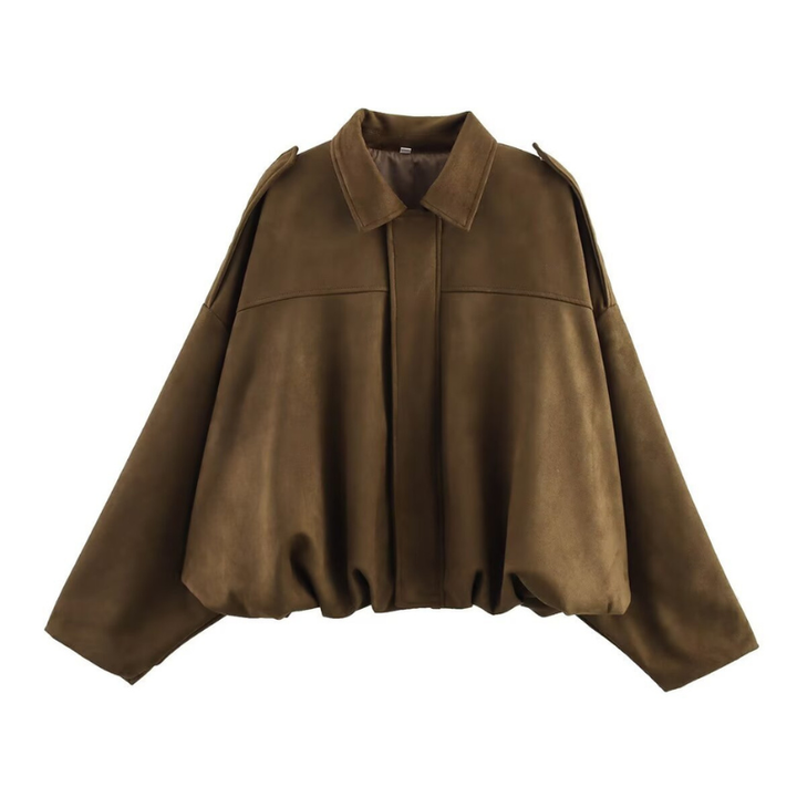 ANNA™ – Chic Cropped Pilot Jacket