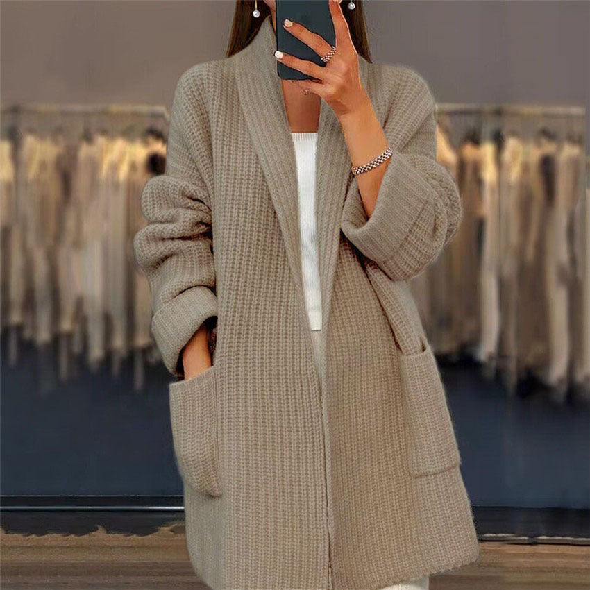 Teresa - Knitted Cardigan with Pockets