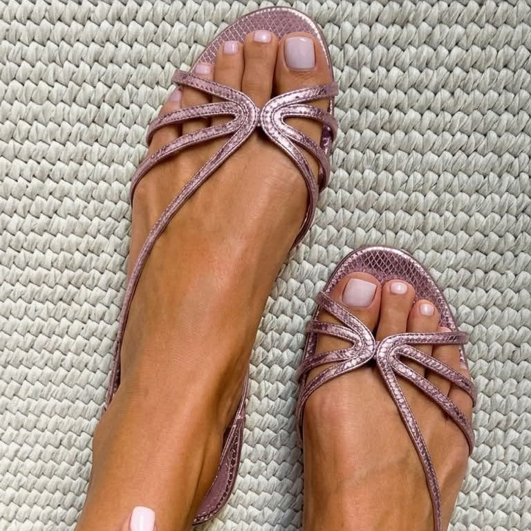 Meabh - Golden Elegance Sandals