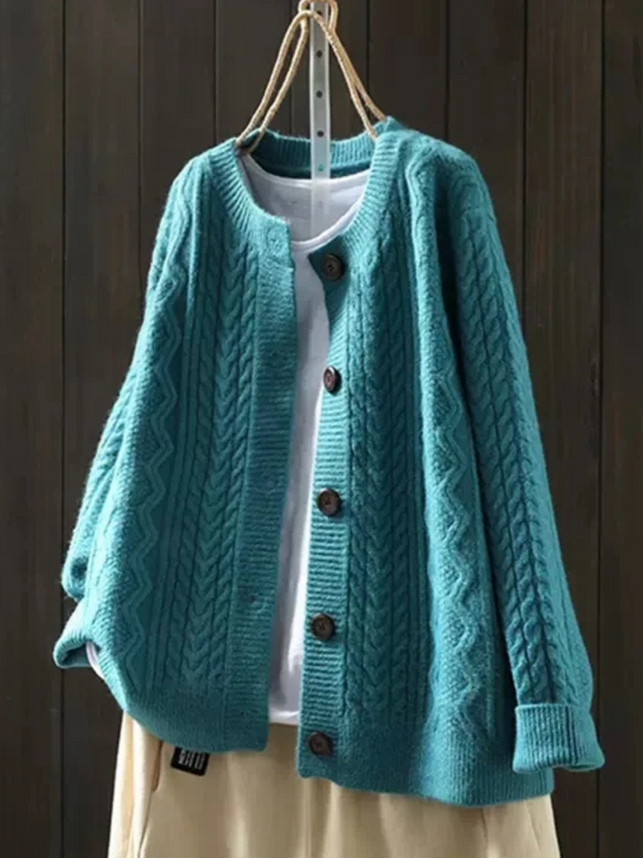 Lorença - Knitted Cable Cardigan