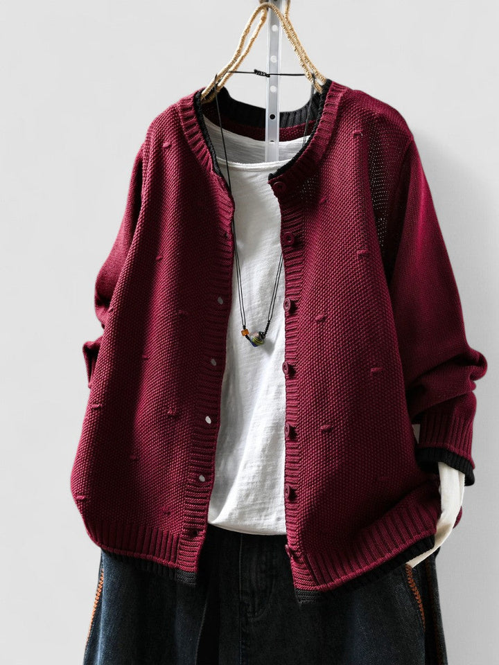 Isadora - Textured Cardigan