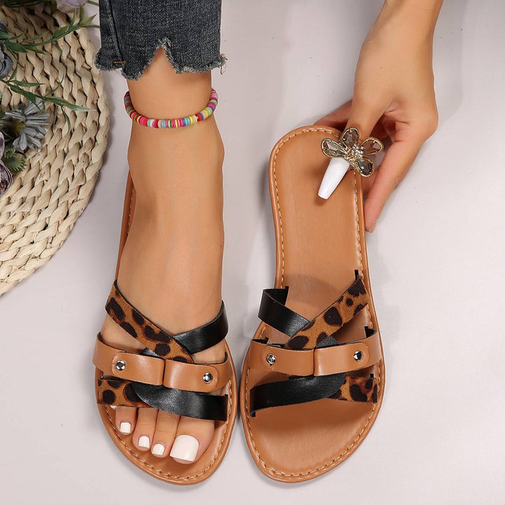 Liselotte - Mules à Brides Croisées