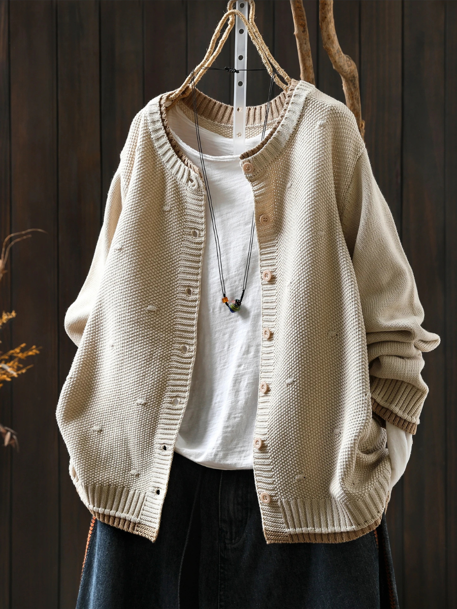 Isadora - Textured Cardigan