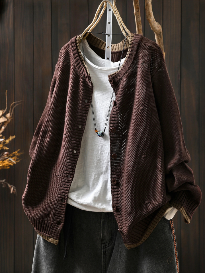 Isadora - Textured Cardigan
