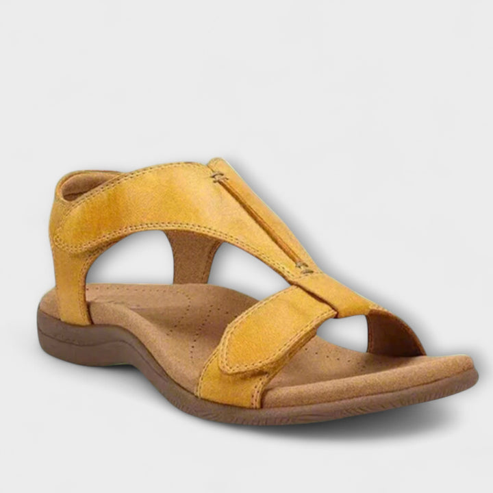 Klothilde - Leichte Gelbe Sandalen