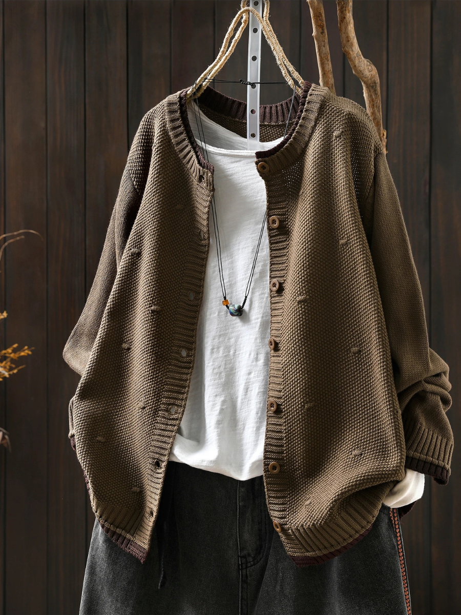 Isadora - Textured Cardigan