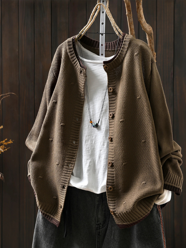 Isadora - Textured Cardigan