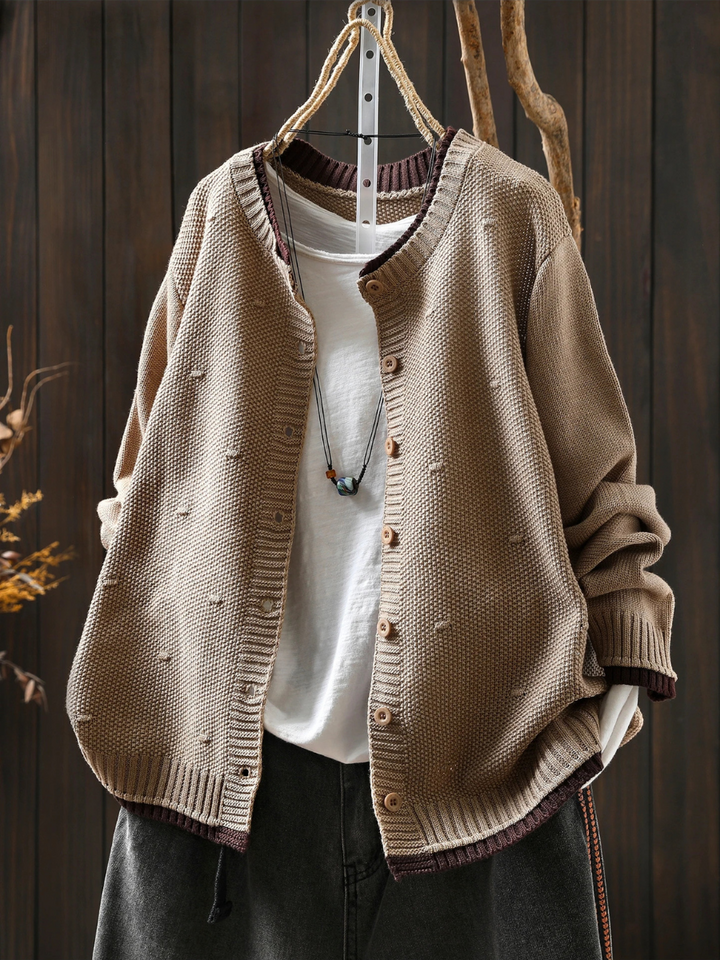 Isadora - Textured Cardigan