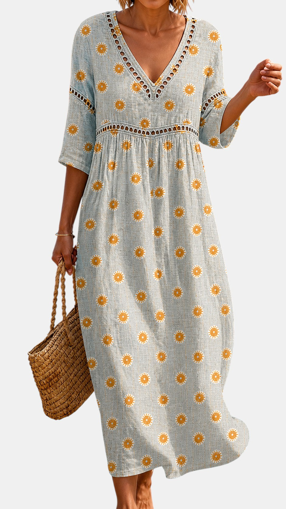Robe Midi Douce et Légère