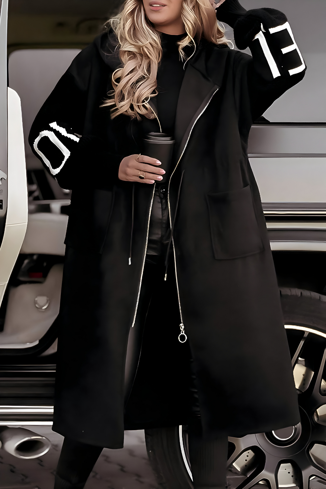 Rose - Elegant Cardigan Coat