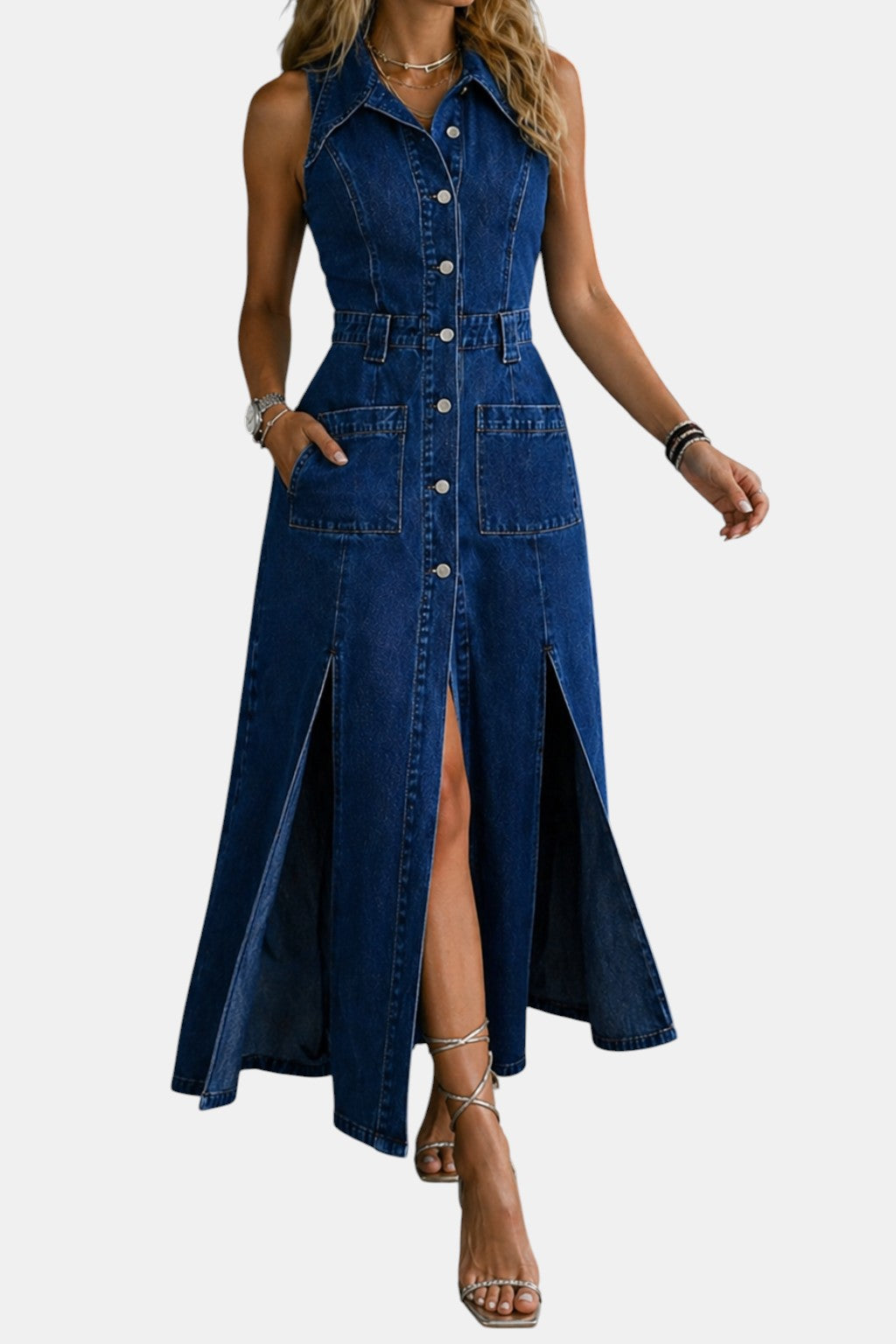 Camila | Robe gilet ouverte