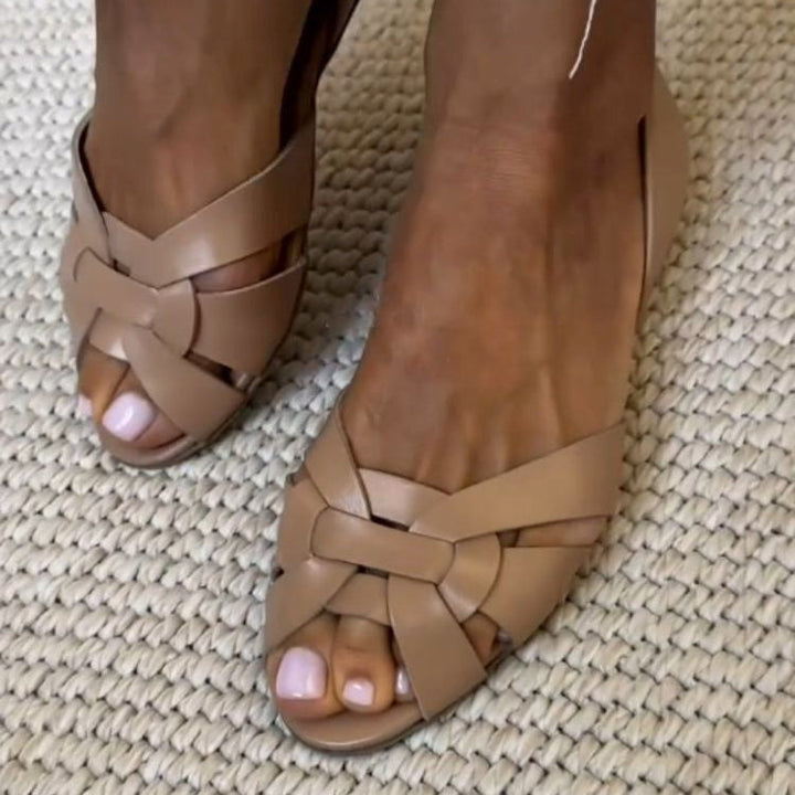 Blathnaid - Woven Nature Sandals