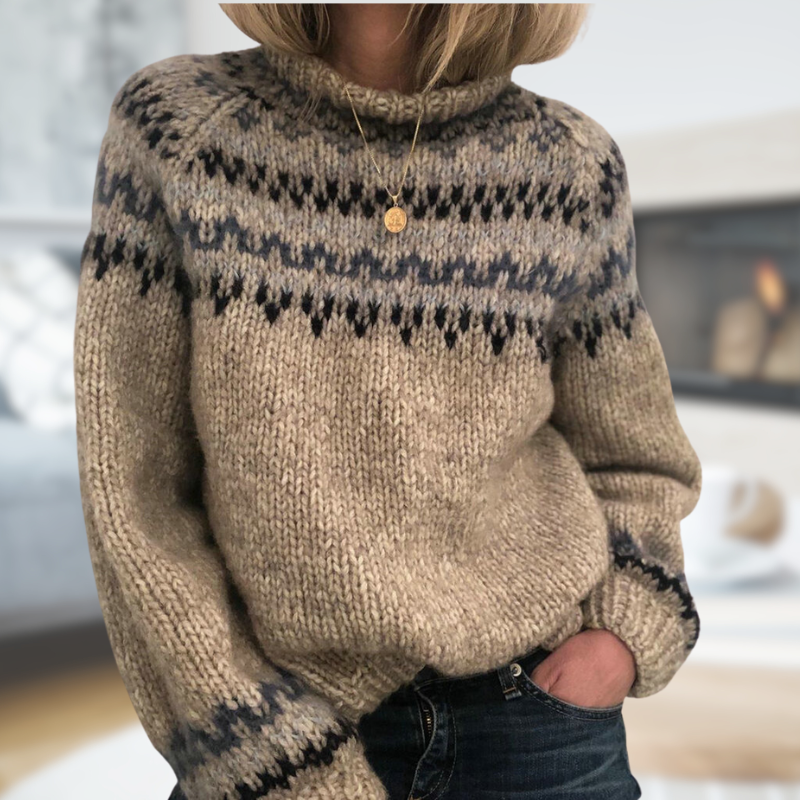 Doircuan - Classic Knit Sweater