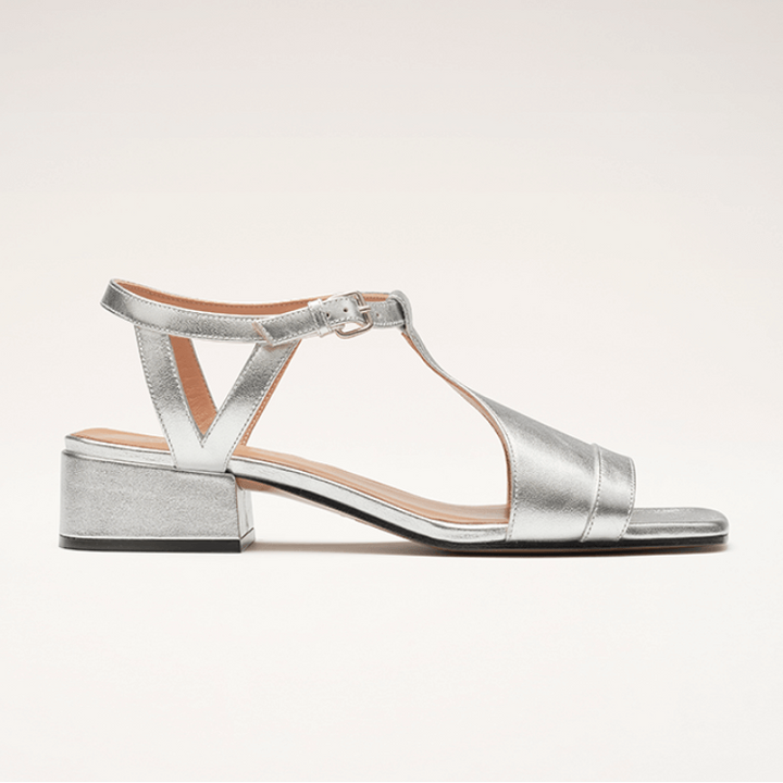 Mairead - Silver Summer Sandals