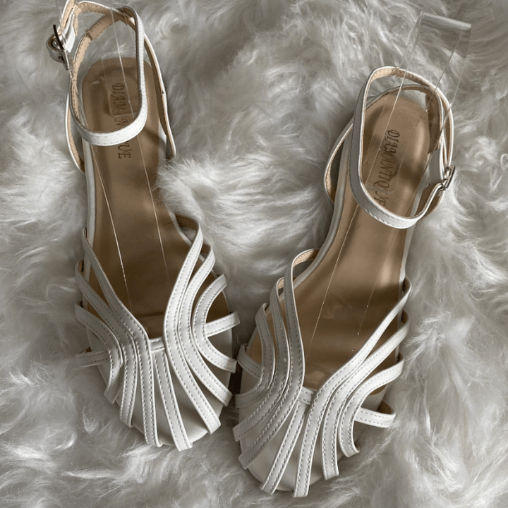 Clodagh - Gold Jewel Sandals