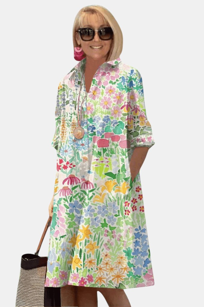 Paige | Robe Midi Décontractée et Élégante