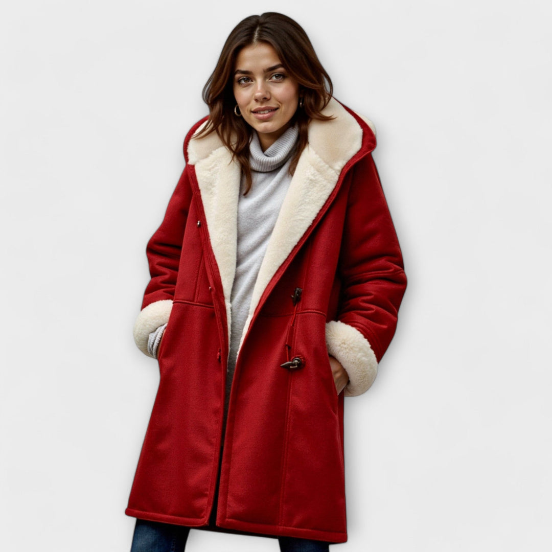 Ana - Cozy Coat with Fur