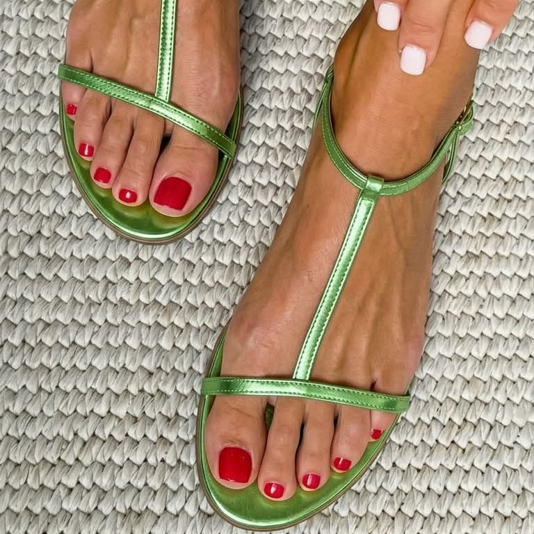 Aednat - Golden Spring Sandals