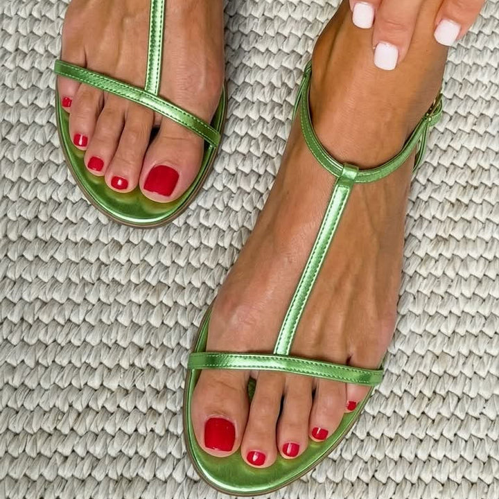 Aednat - Golden Spring Sandals