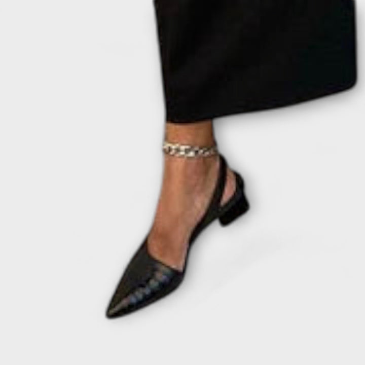 Bertlinde - Escarpins Slingback Asymétriques