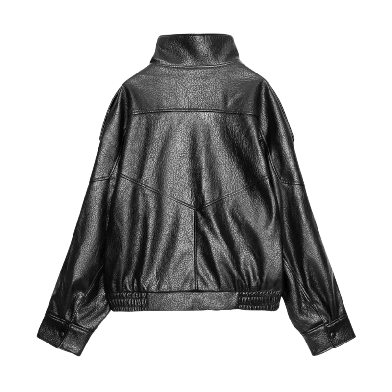 JAMIE™ – Stylish Modern Oversized Moto Jacket