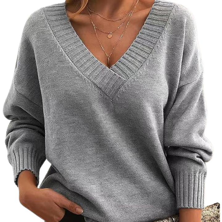 Muirghleann - Lightweight Vneck Sweater