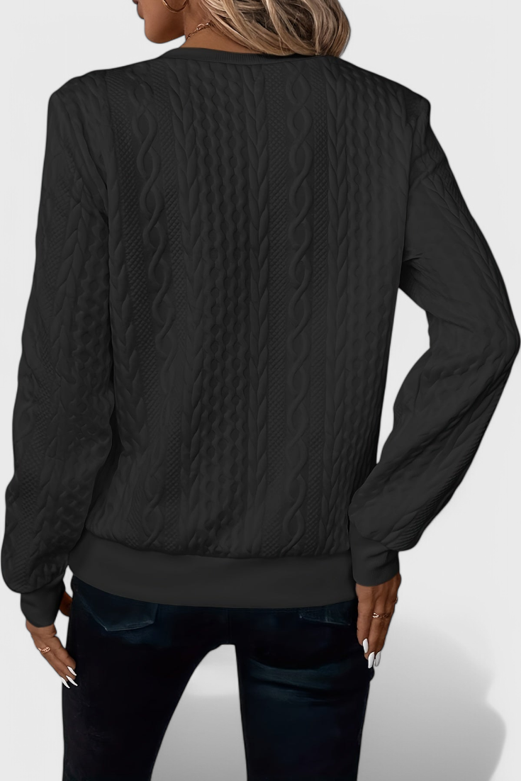 Zoey Soft Zip Knit Jumper