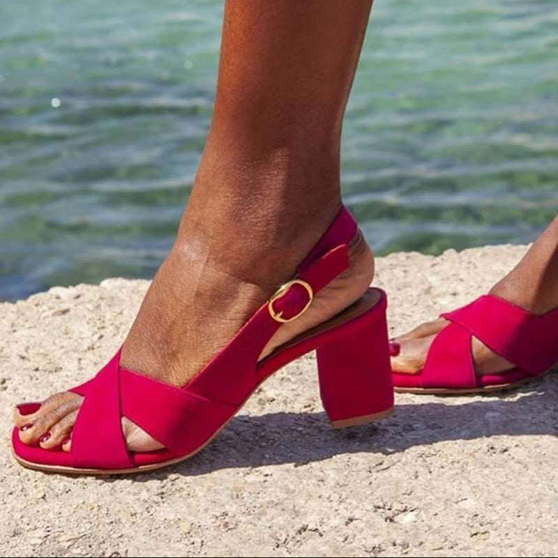 Cara - Blue Summer Sandals