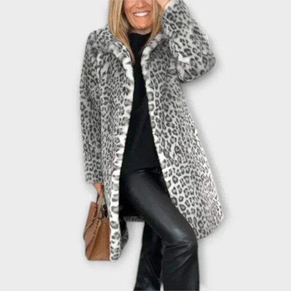 Jessica - Leopard Coat