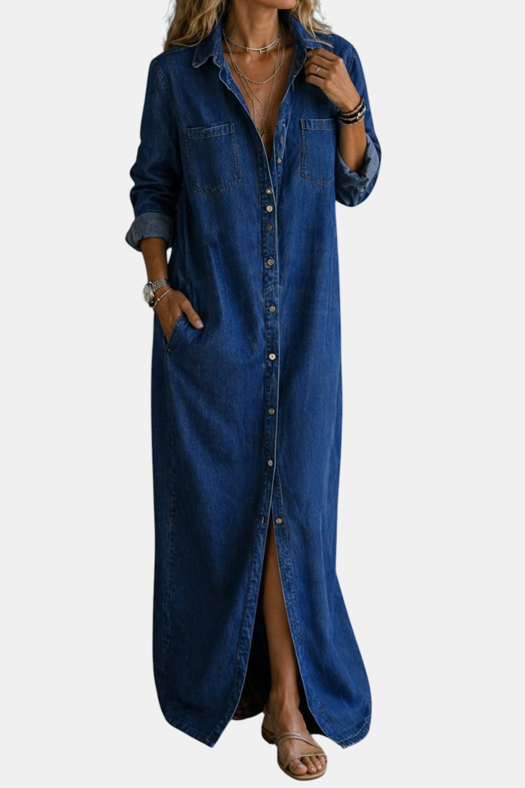 Delana | Robe à Boutons