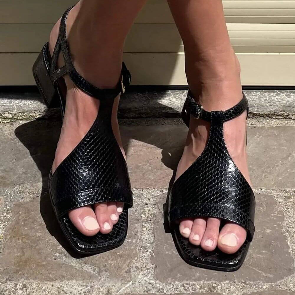 Mairead - Silver Summer Sandals