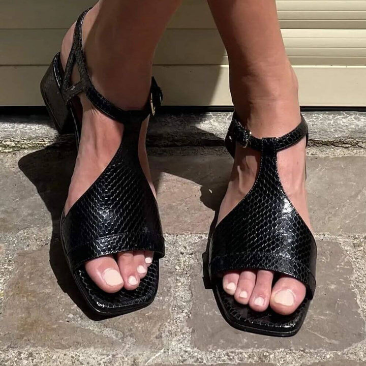 Mairead - Silver Summer Sandals