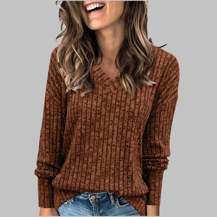 Sceirghleann - Vneck Comfy Sweater