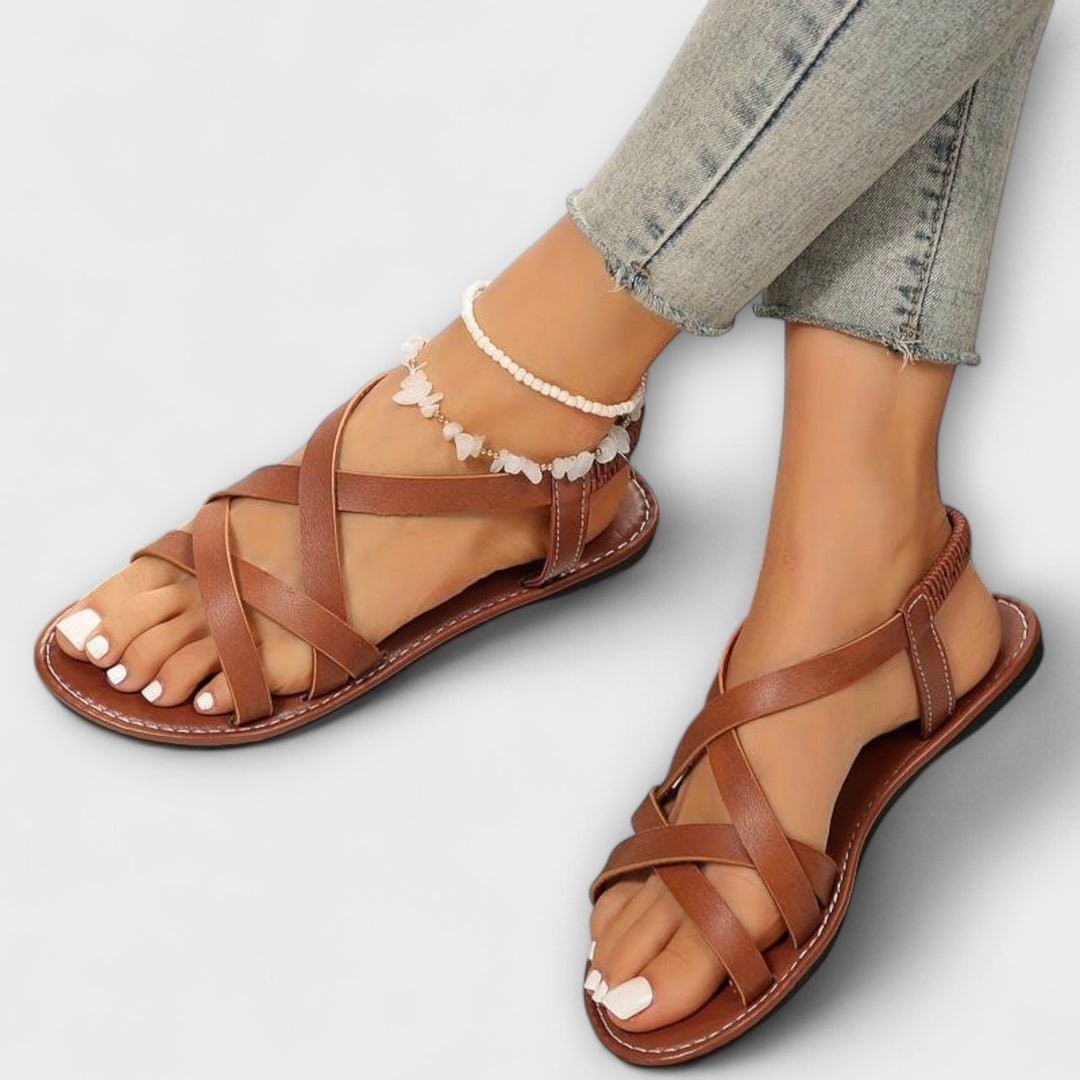 Edeltraud - Sandales à Brides Croisées