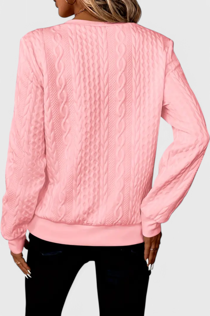 Zoey Soft Zip Knit Jumper