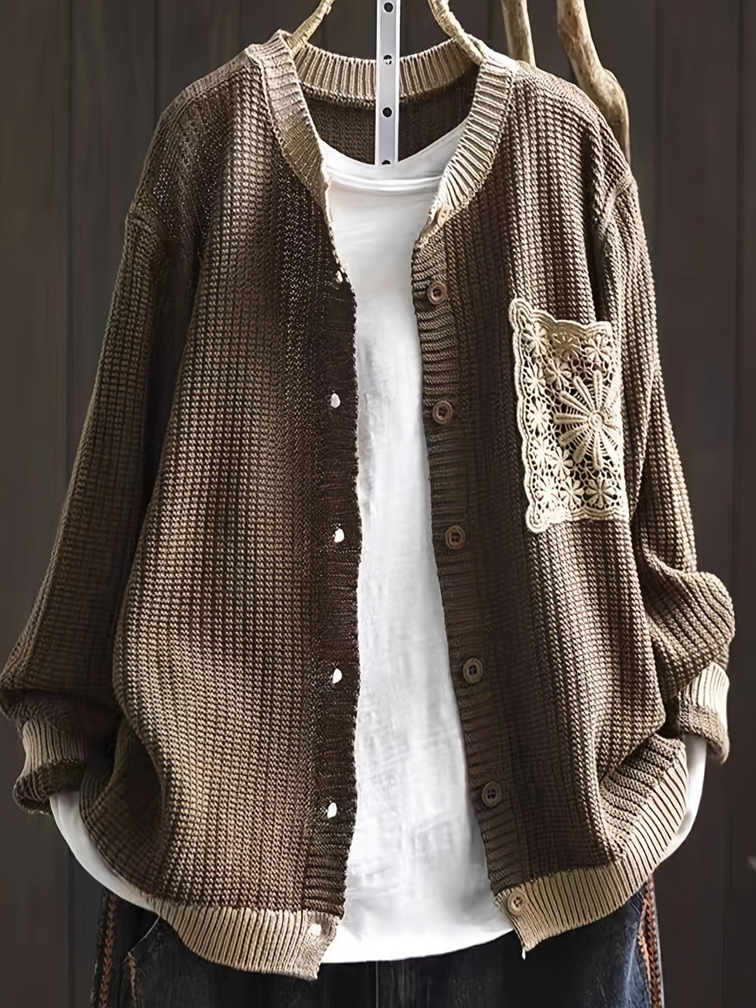 Marcelina - Knitted Coat with Pockets